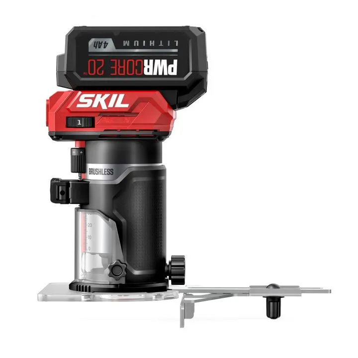 SKIL 20V Brushless Compact Router Kit - Precision Performance for Woodworking Professionals 3