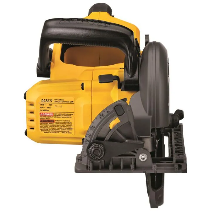 DEWALT FLEXVOLT 60V MAX 7-1/4-Inch Worm Drive Style Saw (Bare Tool) 1