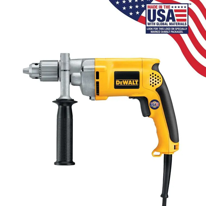 DEWALT DW235G 7.8 Amp Heavy-Duty 3/8-inch VSR Drill 3