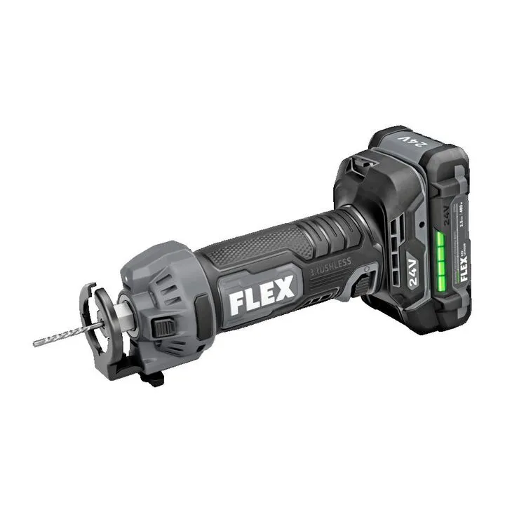 FLEX 24V Drywall Cut Out Tool Brushless Kit 2