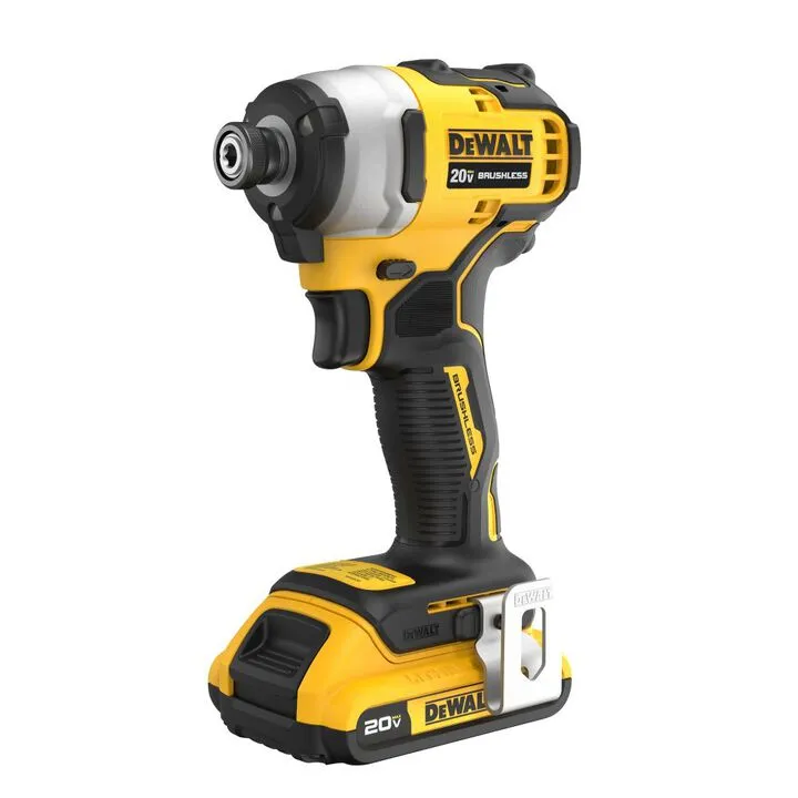 DEWALT Atomic 20V Max Brushless 1/4-Inch Impact Driver & Oscillating Multi-Tool Combo Kit 2