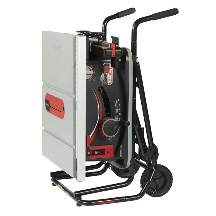 SawStop Jobsite Saw PRO with Mobile Cart Assembly - 15A 120V 60Hz 1