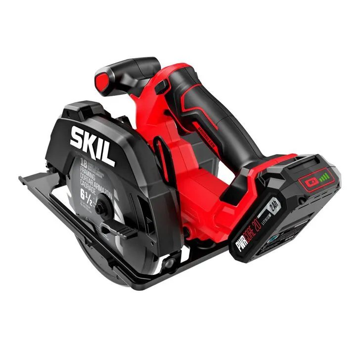 SKIL PWR CORE 20 Brushless 6-1/2 Inch Circular Saw Kit - Optimized for DIY Excellence 2