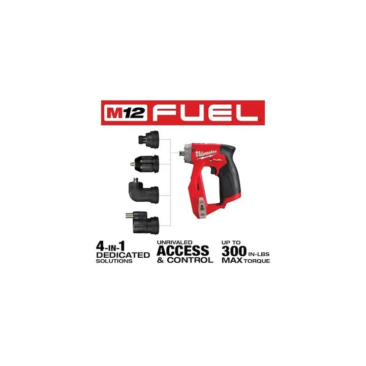 Milwaukee M12 FUEL Installation Drill/Driver & Oscillating Multi-Tool Professional Bundle (Bare Tool) 3