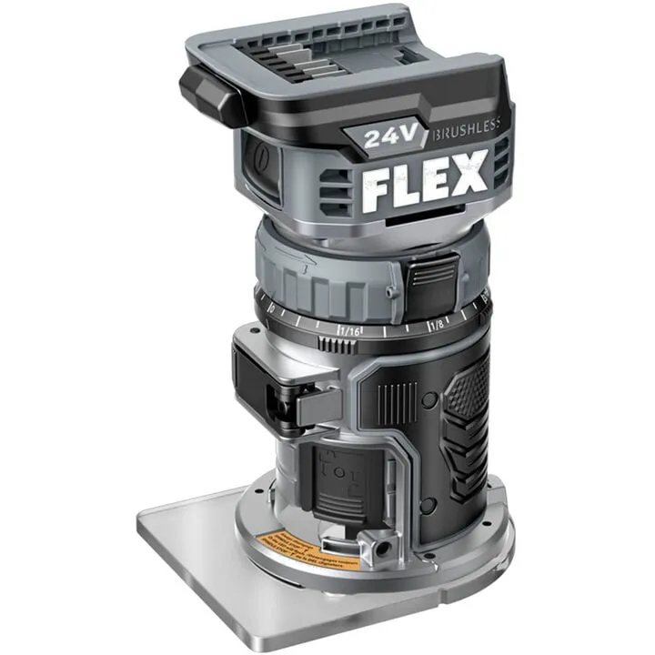 FLEX 24V Cordless Trim Router (Bare Tool)