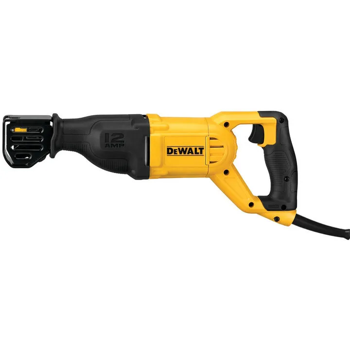 DEWALT 12A Corded Reciprocating Saw - Professional Demolition Power