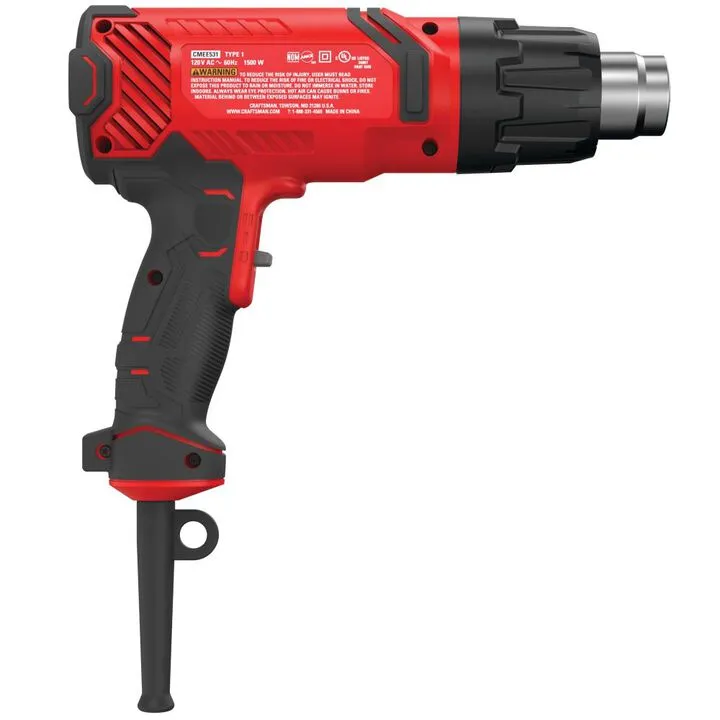 CRAFTSMAN Electric Heat Gun - Precision Performance for DIY Enthusiasts 3