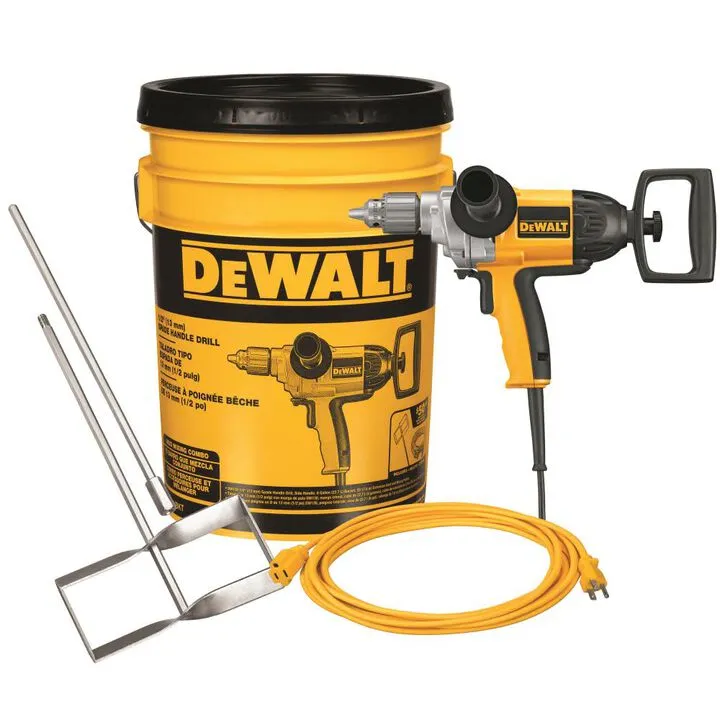 DEWALT 1/2 In. Spade Handle Drill - Professional Grade Industrial Power Tool
