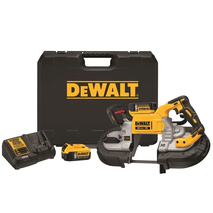 DEWALT 20V MAX 5in Dual Switch Band Saw Kit - Professional Grade Precision