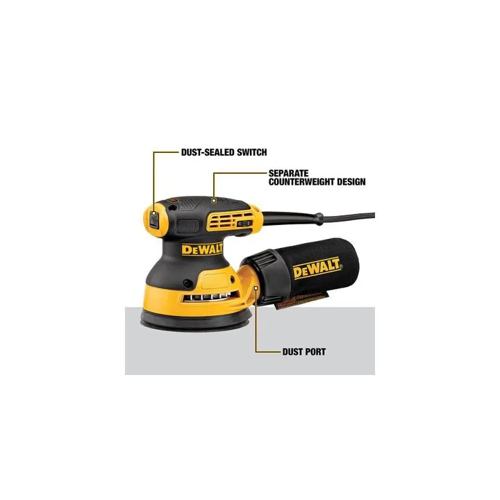 DEWALT 5-Inch Variable Speed Random Orbit Sander (DWE6421) 3