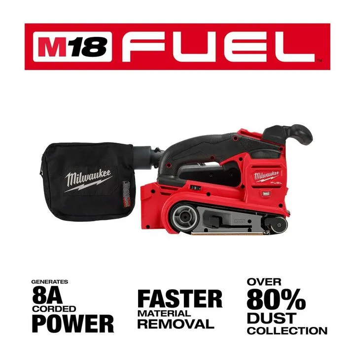 Milwaukee M18 FUEL 3-inch x 18-inch Belt Sander (Bare Tool) 2