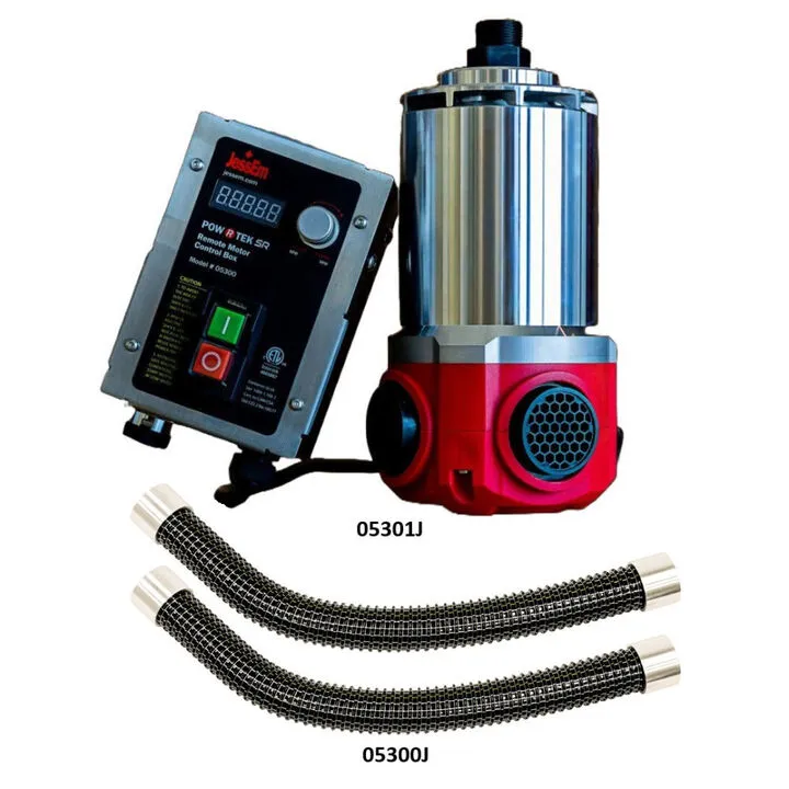 JessEm Hose Adapter Kit for Pow-R-Tek SR Router Systems 1