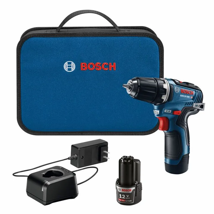 Bosch 12V Max EC Brushless 3/8 Inch Drill/Driver Kit - Precision Performance
