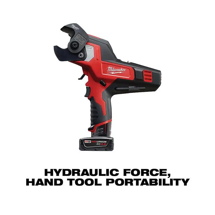 Milwaukee M12 600 MCM Cable Cutter Kit - High-Performance Electrical Tooling 2