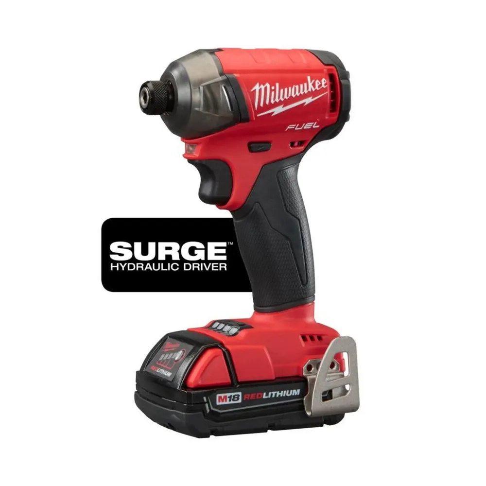 Milwaukee M18 FUEL SURGE 1/4 in. Hex Hydraulic Driver Kit - Professional Quiet Performance 4