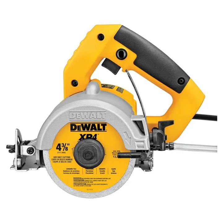 DEWALT 4-3/8-in Wet/Dry Handheld Tile Cutter - Precision Engineered for Professional Tiling
