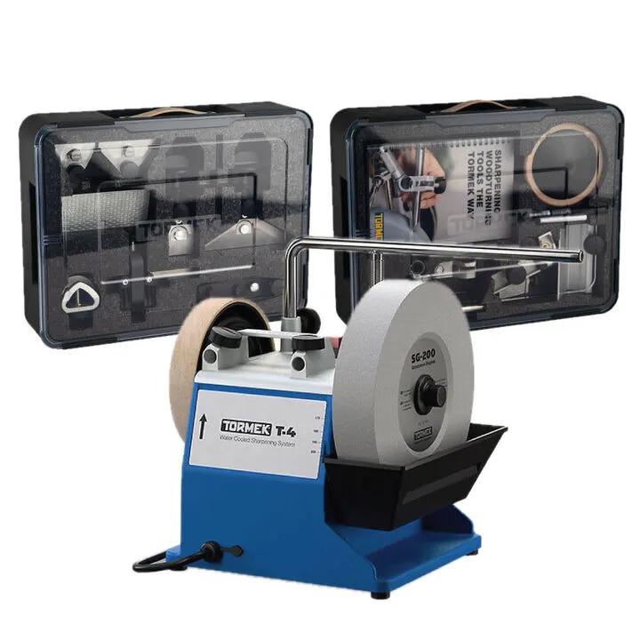Tormek T-4 Sharpening System: Ultimate Hand Tool & Woodturners Kit Bundle 1