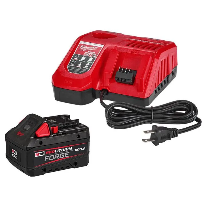 Milwaukee M18 FUEL 7-1/4 Inch Dual Bevel Sliding Compound Miter Saw Kit with Stand & XC8.0 Battery 4