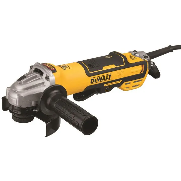 DEWALT 5-Inch Paddle Switch Small Angle Grinder with Kickback Brake and Variable Speed Control 1