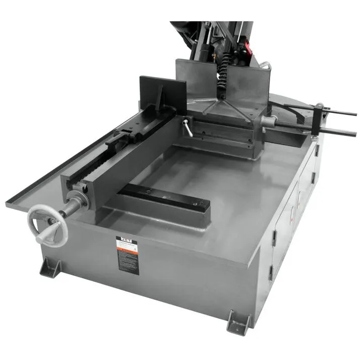 JET 10in x 18in Horizontal Dual Mitering Bandsaw - 2 HP, 230V 3Ph 3