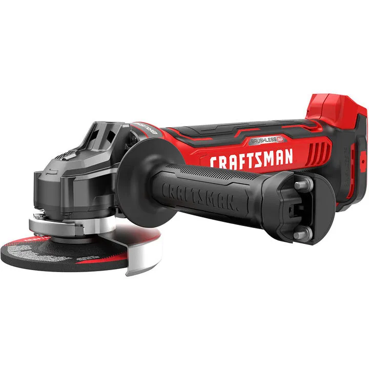 CRAFTSMAN V20 Brushless RP 4-1/2 Inch Angle Grinder (Bare Tool)