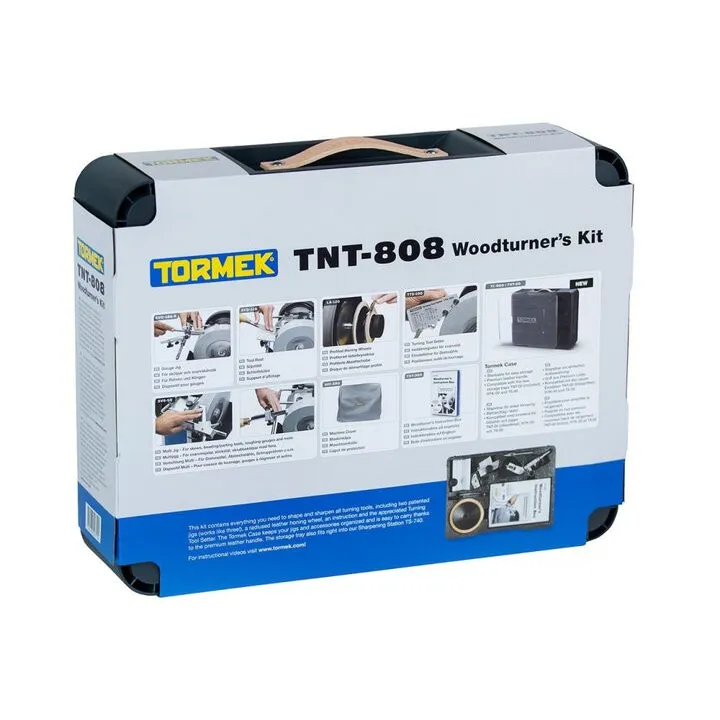 Tormek T-4 Sharpening System: Ultimate Hand Tool & Woodturners Kit Bundle 5