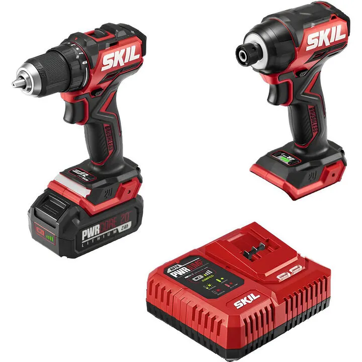 SKIL PWRCORE 20 Compact 20V Drill Driver & Impact Driver Kit - Professional Performance Guide
