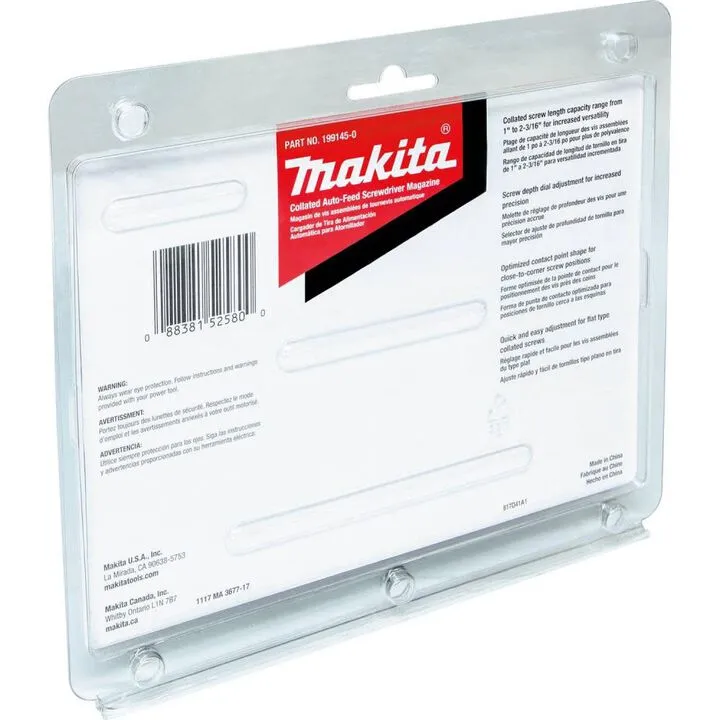 Makita Collated Auto Feed Screwdriver Magazine - Professional Grade Fastening Solution 3