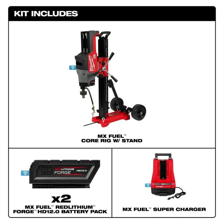 Milwaukee MX FUEL Core Rig with Stand Kit: Professional Performance & Reliability 1