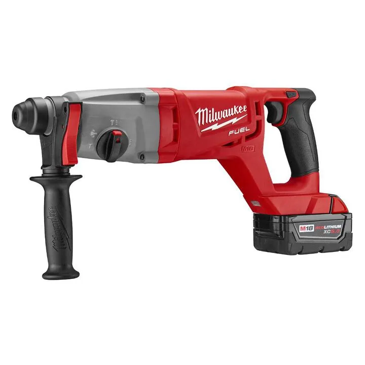 Milwaukee M18 FUEL D-Handle Rotary Hammer Kit - High-Performance Concrete Drilling
