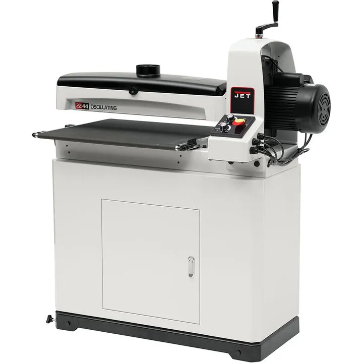 JET 22in x 44in Oscillating Drum Sander With Closed Stand - Professional Grade Precision