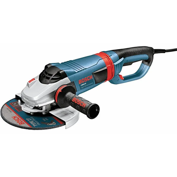 Bosch 15 Amp 9-Inch High-Performance Large Angle Grinder with X-LOCK System