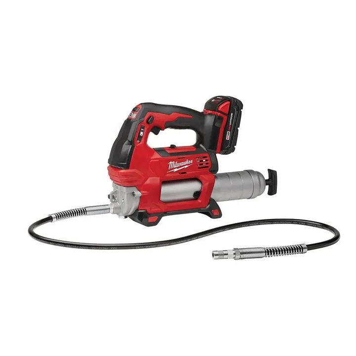 Milwaukee M18 2-Speed Cordless Grease Gun & M18/M12 Jobsite Speaker Professional Bundle 5