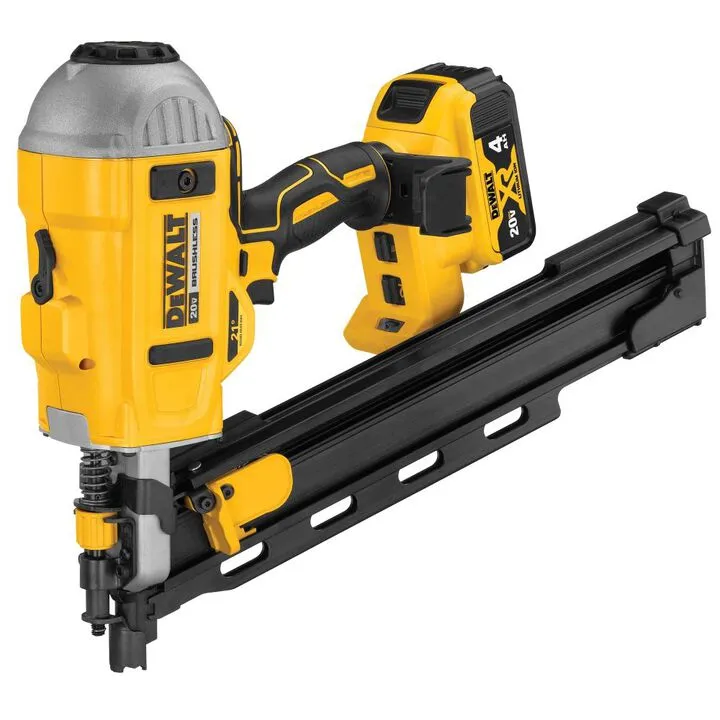 DEWALT 20V MAX 21 Degree Plastic Collated Cordless Framing Nailer Kit 3