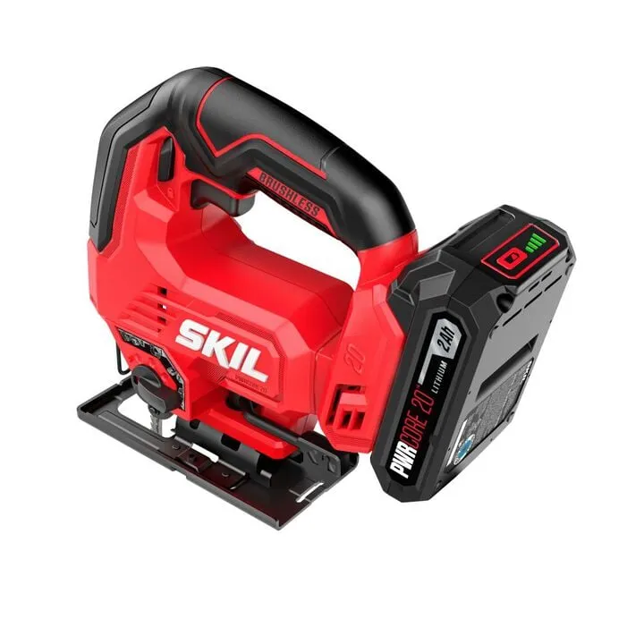 SKIL PWR CORE 20 Brushless 20V Jigsaw Kit - High-Performance Cordless Precision 2