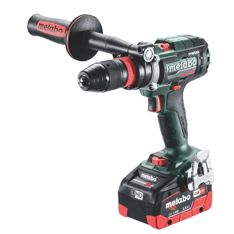 Metabo 18V Brushless Cordless 3-Speed Drill/Driver Kit - Professional Grade 1