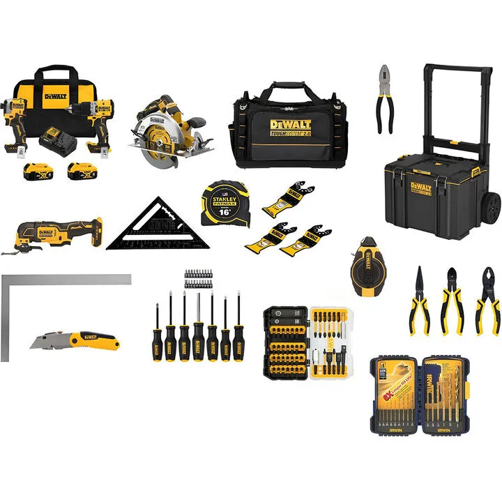 ACME TOOLS Ultimate Contractors Bundle: Professional Grade Gear for Jobsite Efficiency