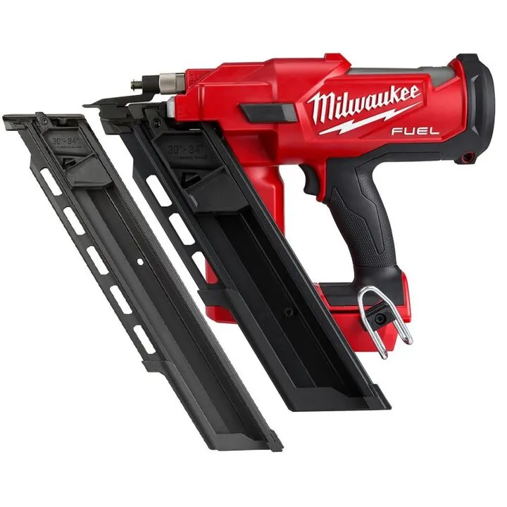Milwaukee M18 FUEL 30 Degree Framing Nailer (Bare Tool) & Extended Capacity Magazine Bundle