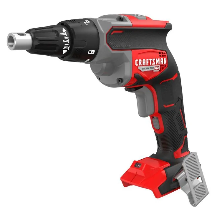 CRAFTSMAN V20 BRUSHLESS RP Cordless Drywall Screwgun (Bare Tool)