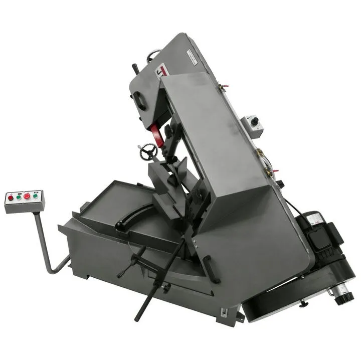 JET 10in x 16in Horizontal Mitering Bandsaw - Precision Industrial Metal Cutting 1