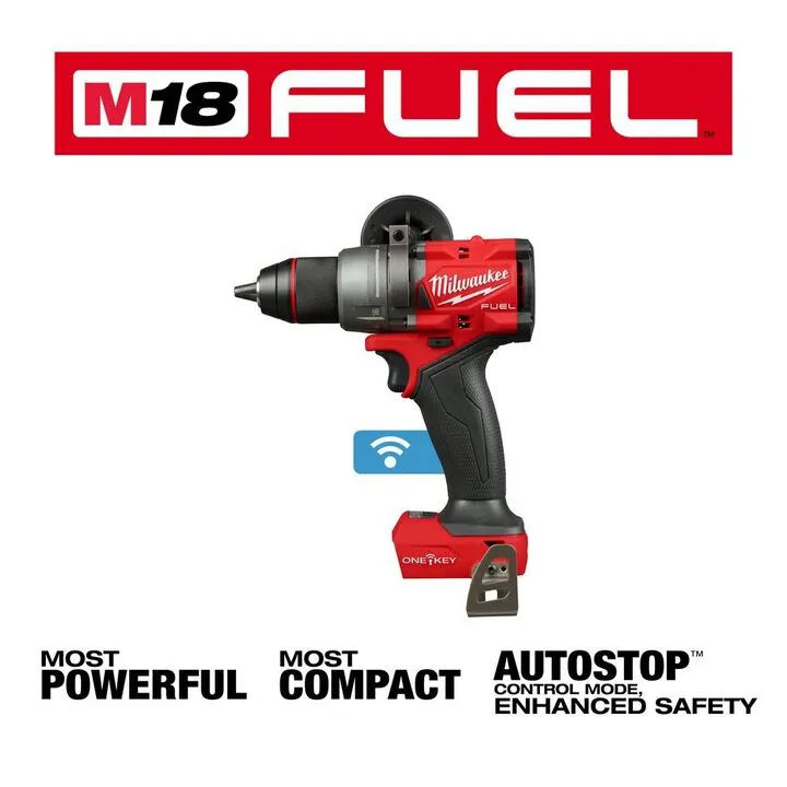 Milwaukee M18 FUEL 1/2 Hammer Drill/Driver with ONE-KEY (Bare Tool) 1