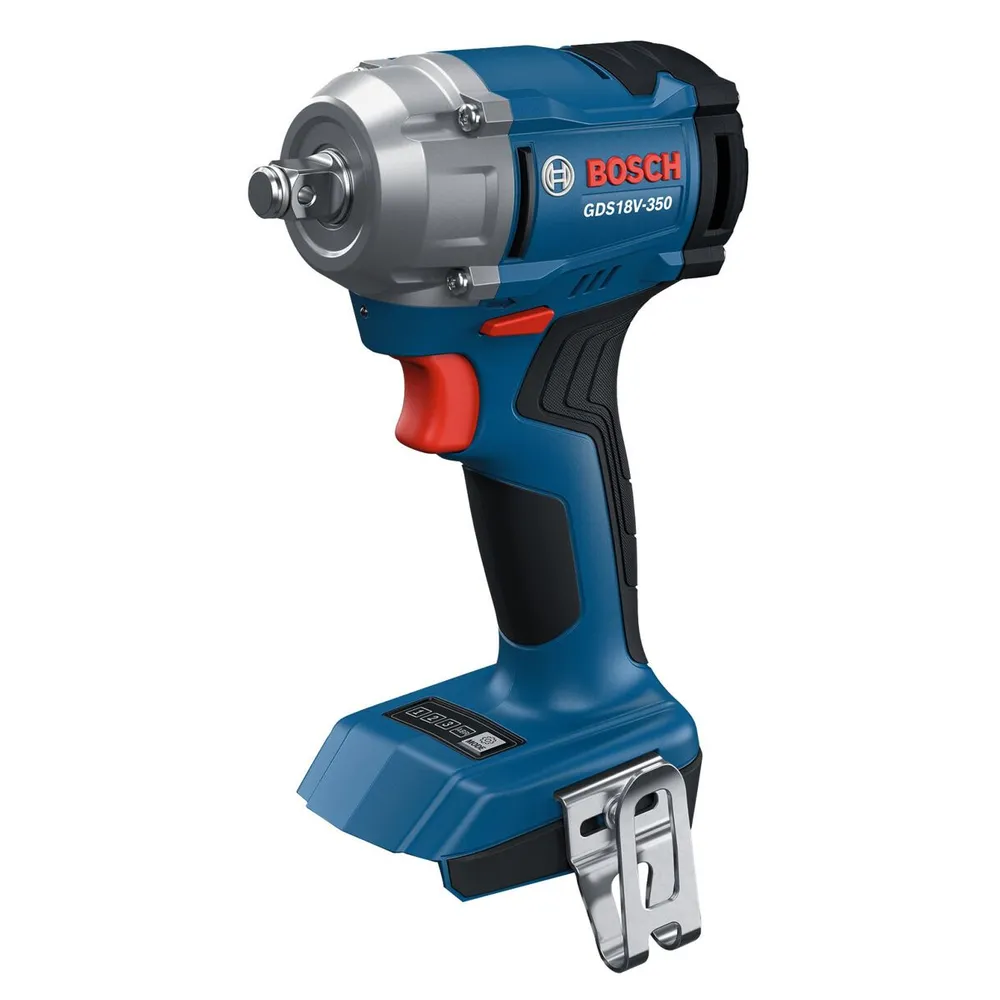 Bosch 18V 1/2 Inch Mid-Torque Impact Wrench (Bare Tool)
