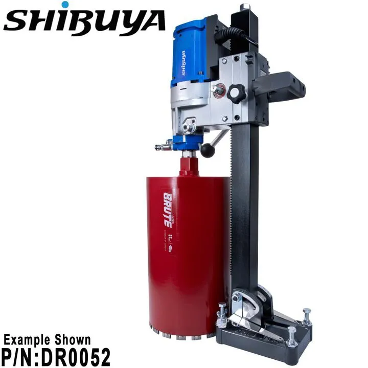 Diteq Shibuya TS-165Pro 2-Speed Angle Base Core Drill with Carrying Case 9