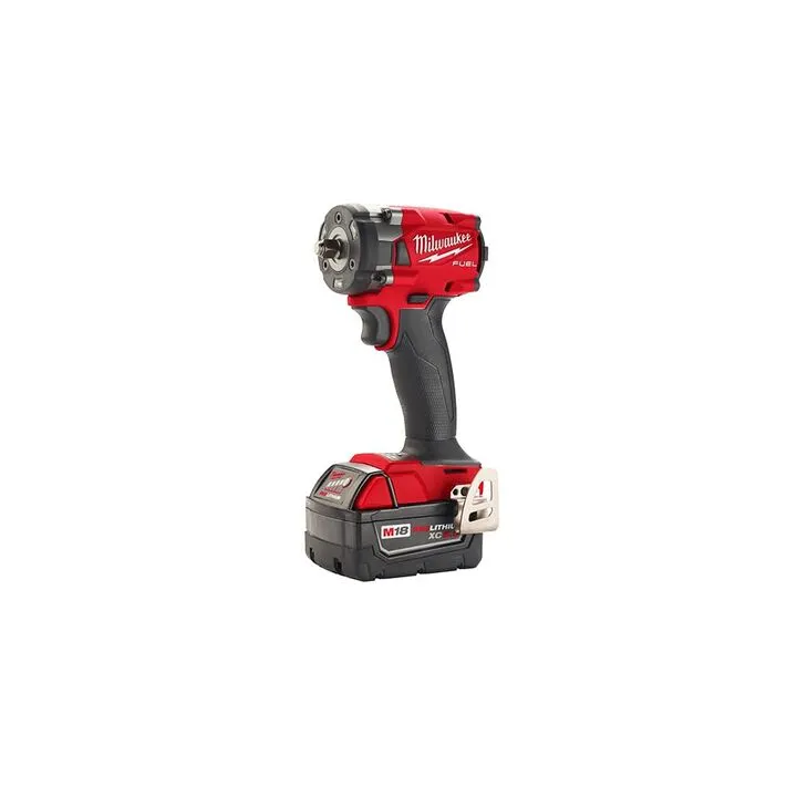 Milwaukee M18 Impact Wrench with 36-Piece Socket Set and 2-Drawer Tool Box Bundle 2