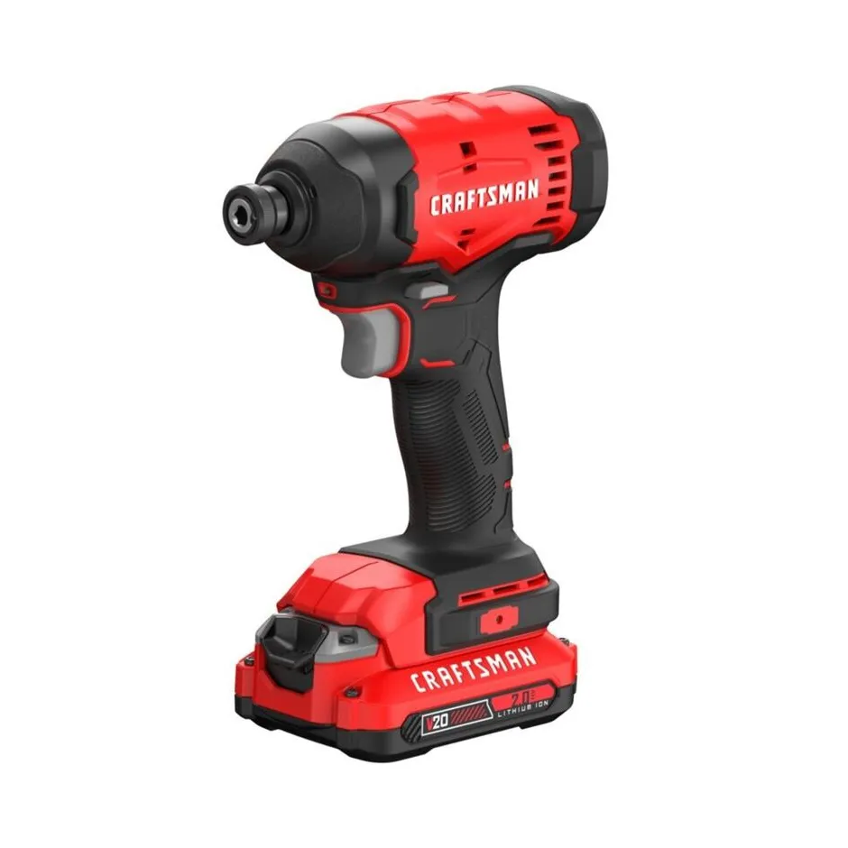 CRAFTSMAN V20 20V Cordless 1/2 Inch Drill Driver and Impact Driver Combo Kit 2