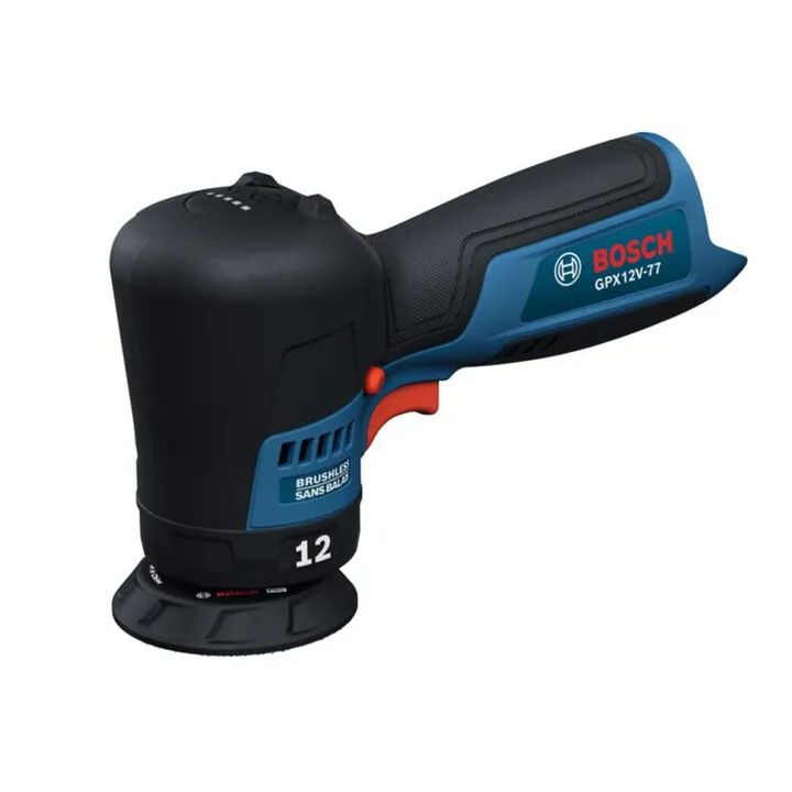 Bosch 12V Professional 3-Inch Random Orbital Polisher (Bare Tool)