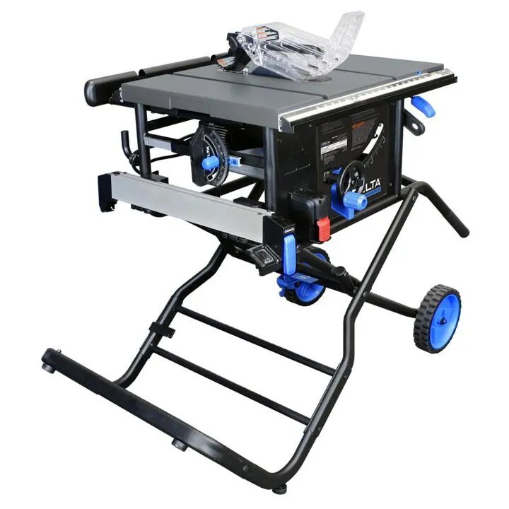 10-inch Portable Contractor Table Saw - Precision Engineered for Professionals 2