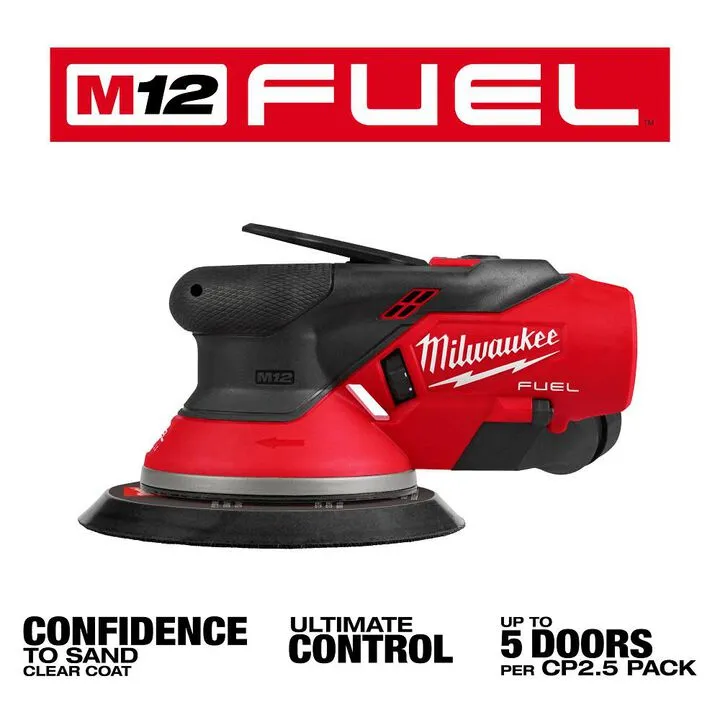 Milwaukee M12 FUEL 6-Inch Random Orbital Sander (Bare Tool) 2