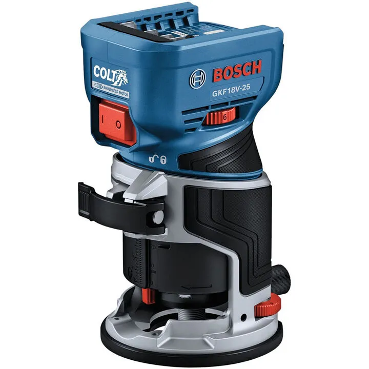 Bosch 18V Colt Palm Router (Bare Tool) - Professional Reconditioned Edition