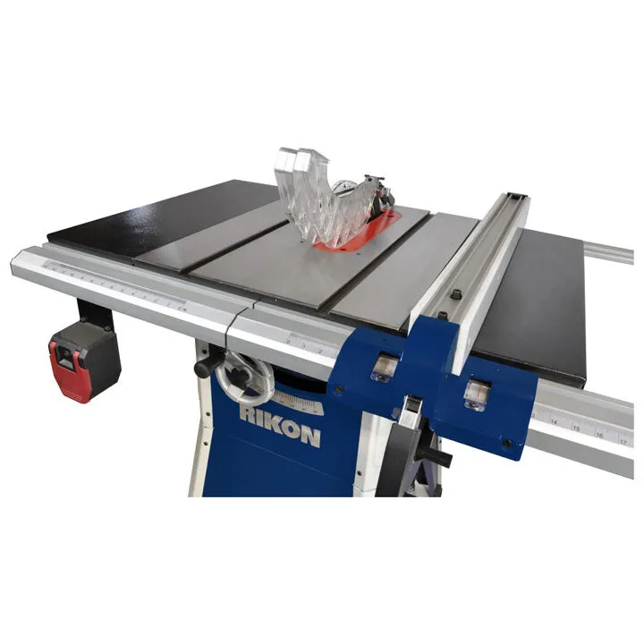 RIKON 10in Left Tilt Contractors Table Saw - Precision Engineered for Professional Woodworkers 1